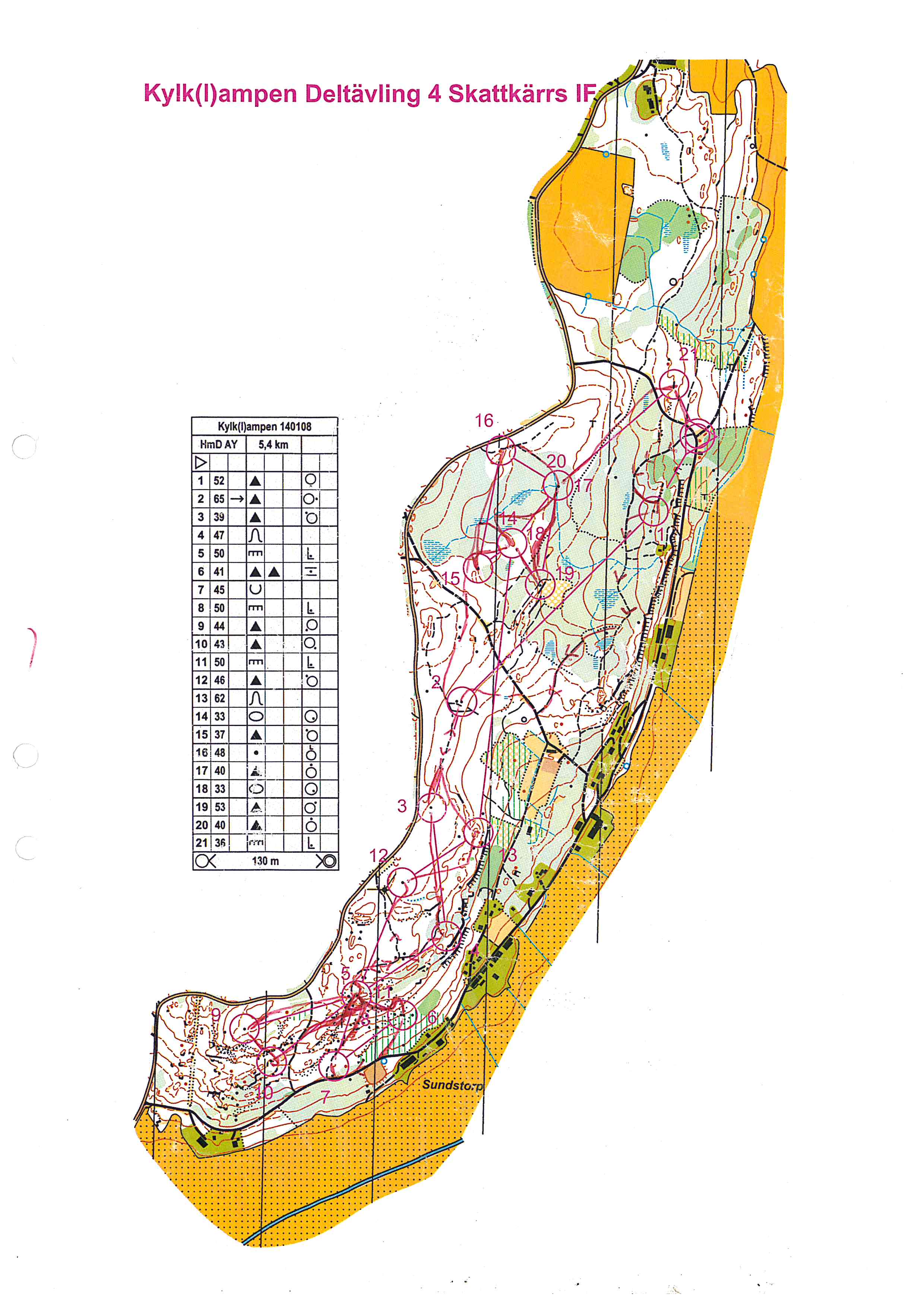 Kylklampen deltävling 4 (2014-01-08)