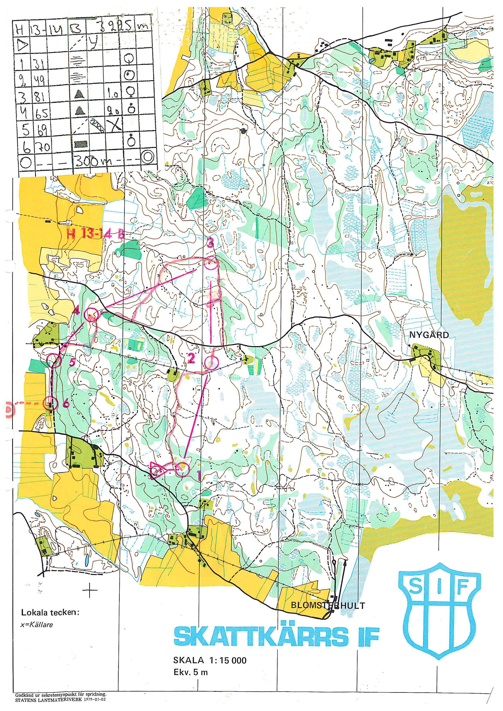 Solstaorienteringen (14/08/1982)