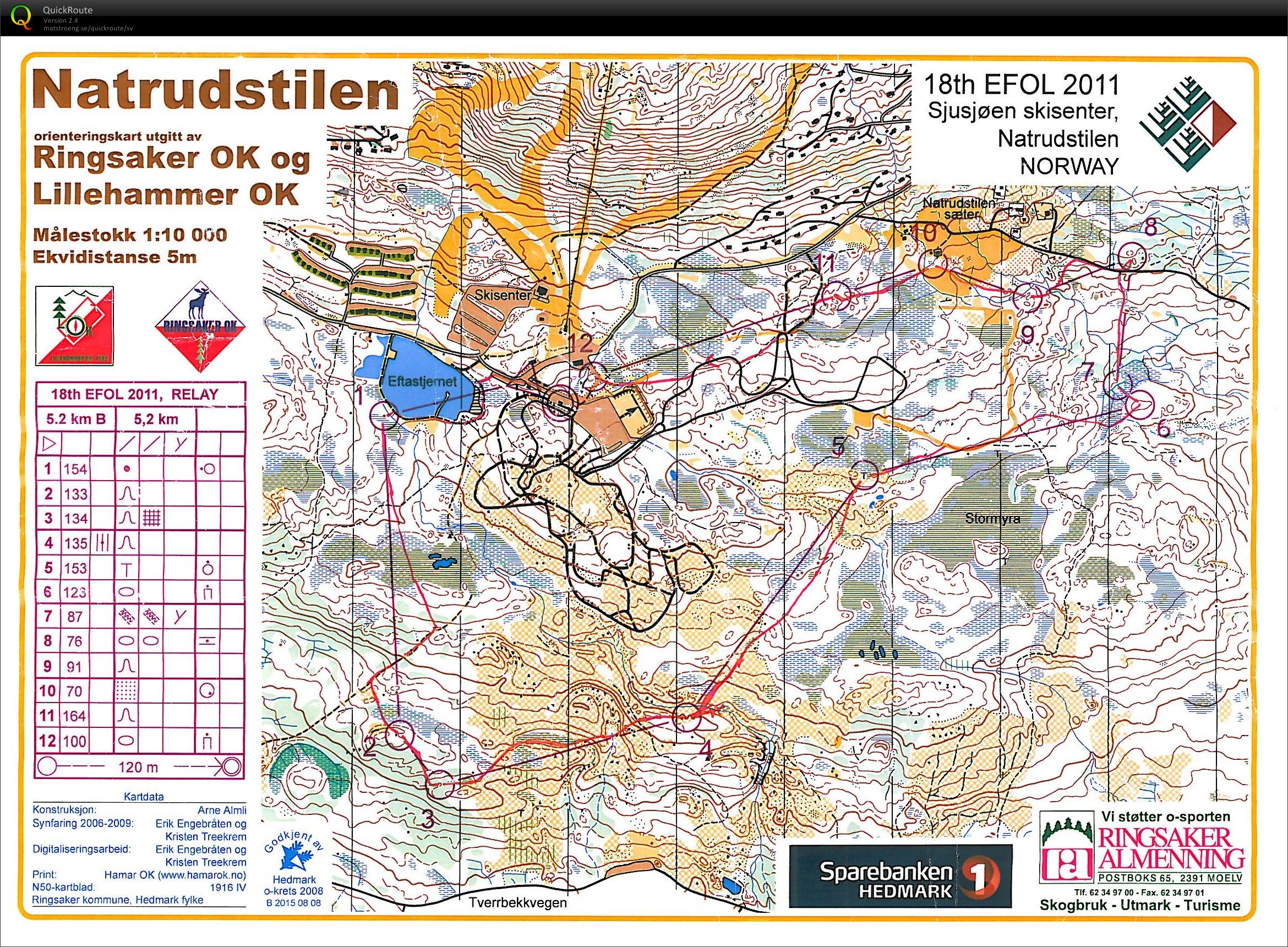 EFOL stafett (13.08.2011)