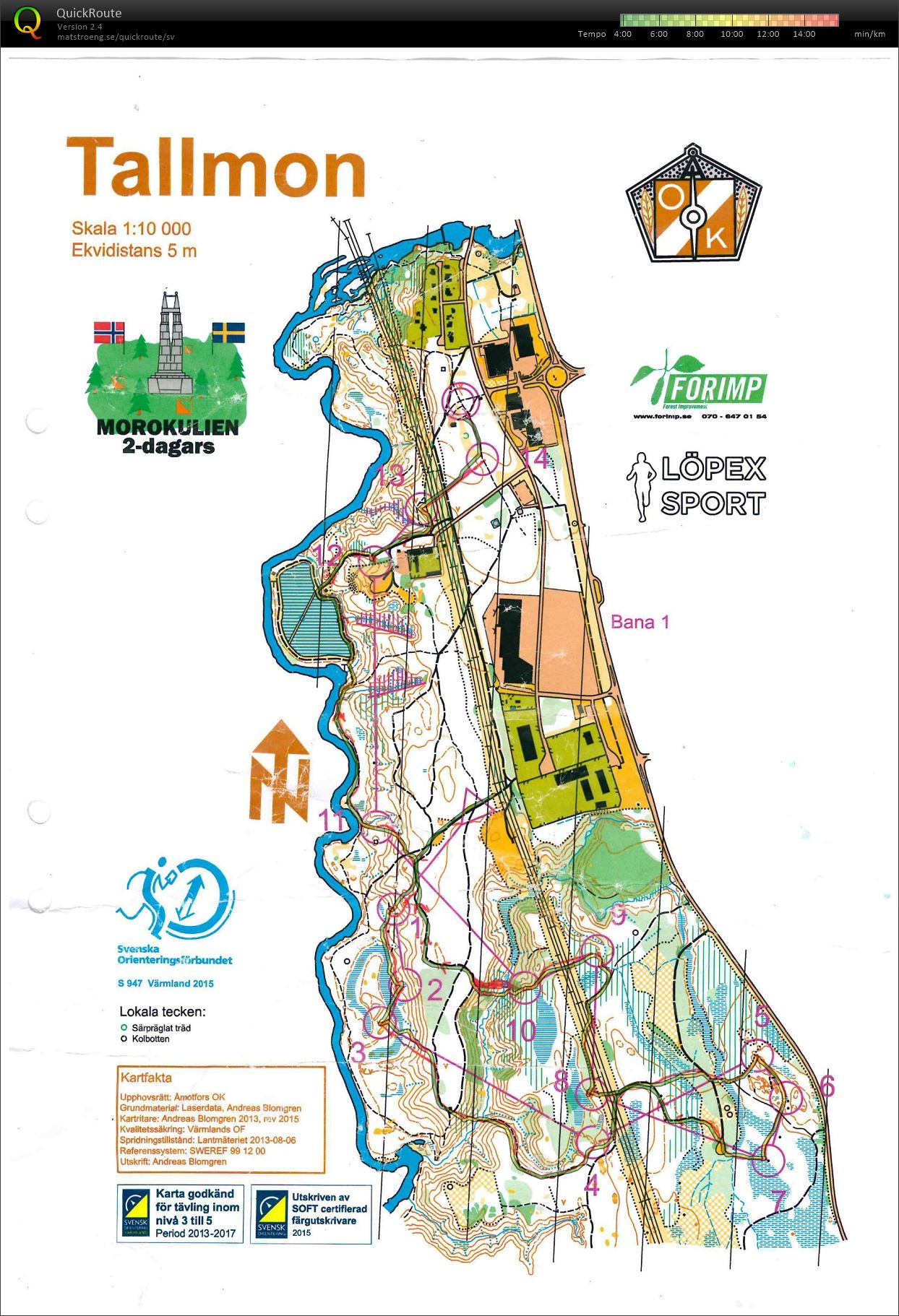 Morokulien 2-dagars etapp 1 (04.07.2015)