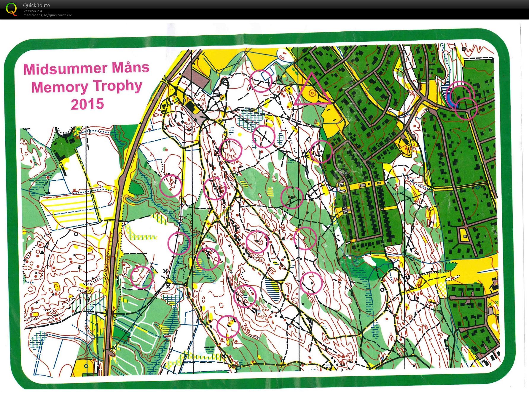 Midsummer Måns Memory Trophy 2015 (19/06/2015)