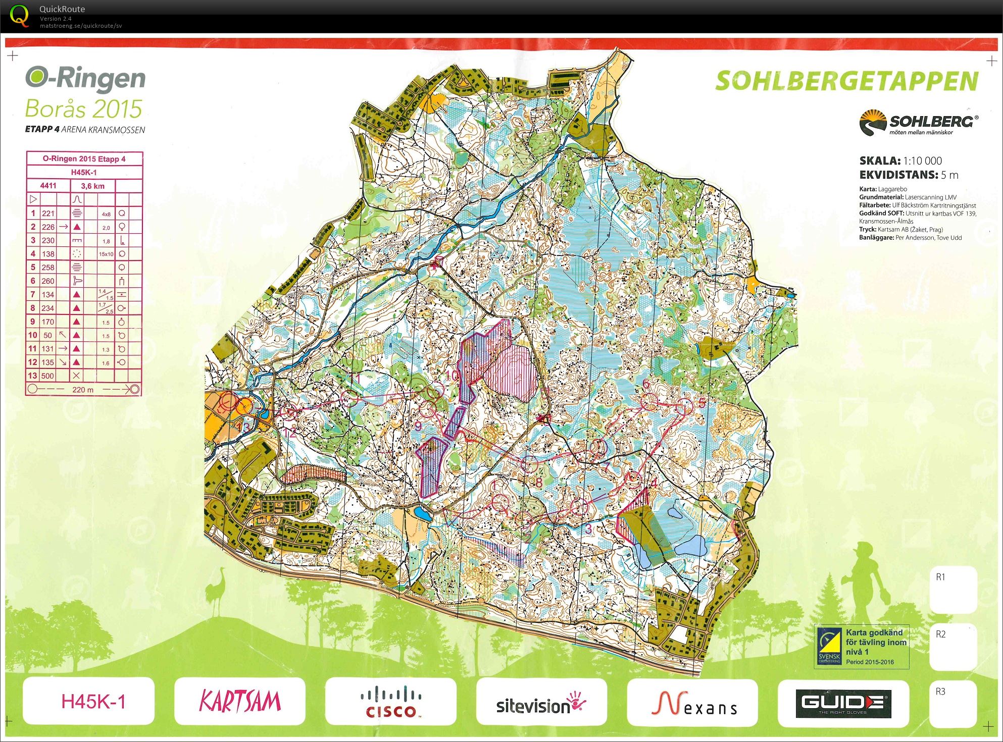 O-Ringen Borås etapp 4 (23.07.2015)