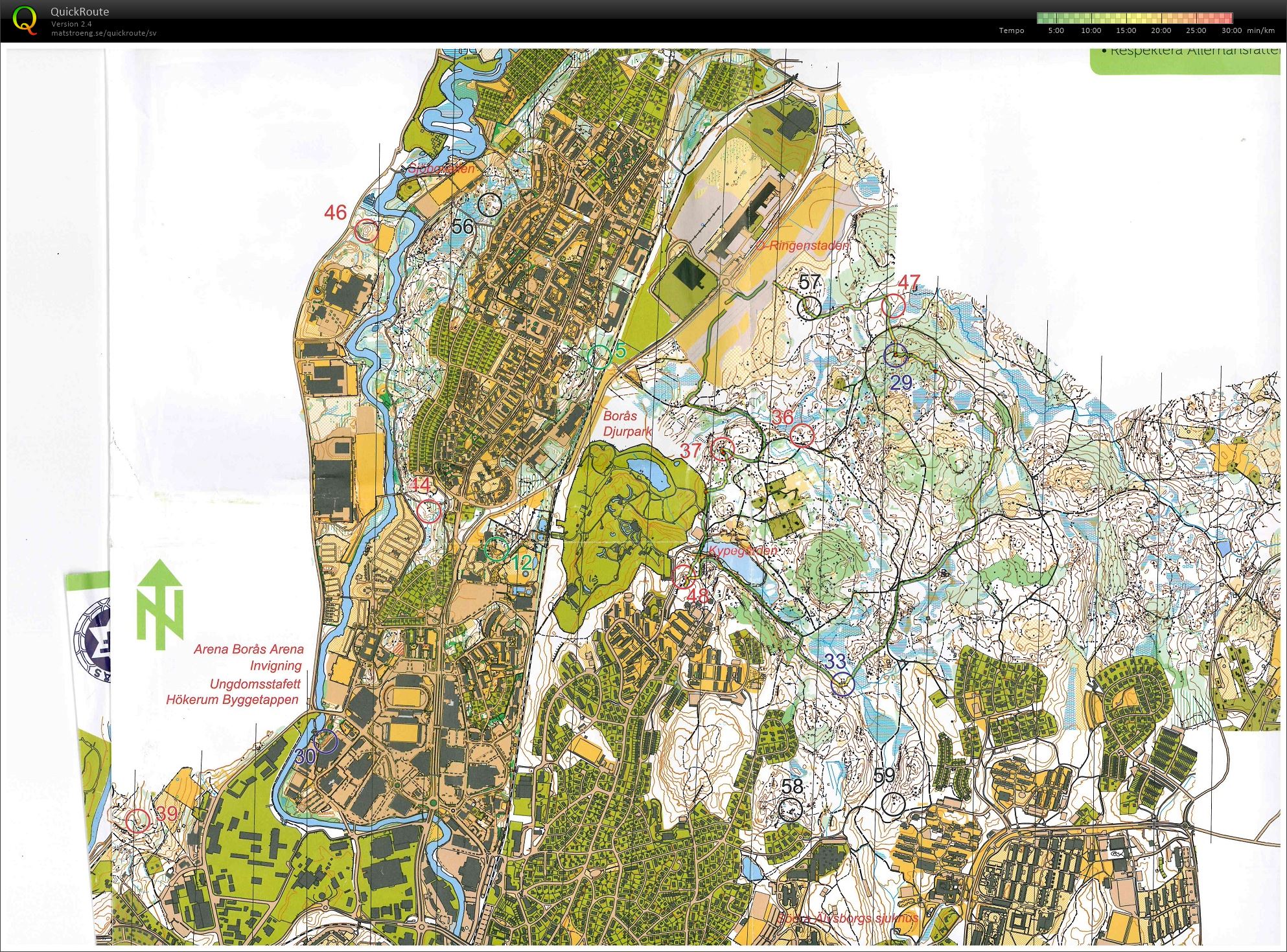 Uppvärmning inför O-Ringen i Borås (18/07/2015)