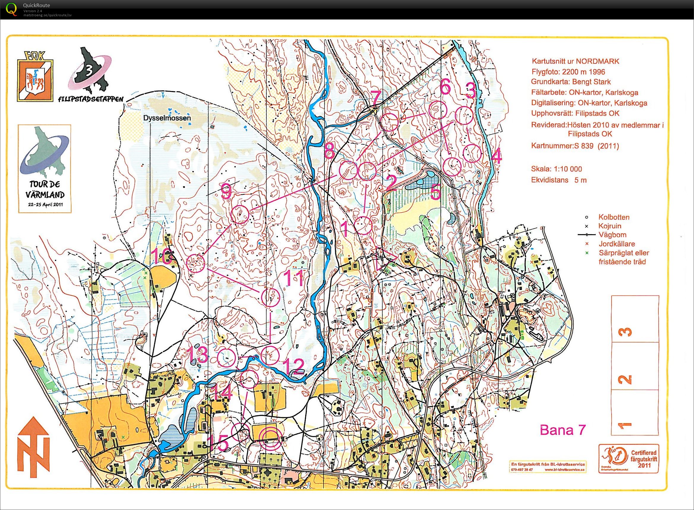 Tour De Värmland E3 Filipstadsetappen (23-04-2011)