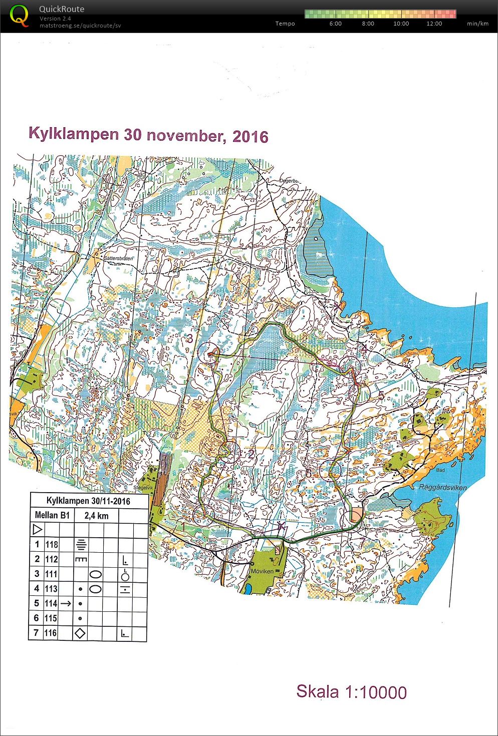 Kylklampen deltävling 2, del 1 (30.11.2016)