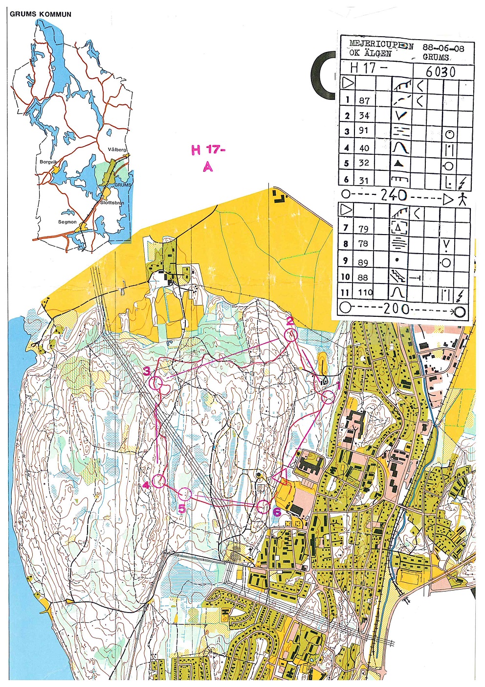 Mejericupen Grums del 1 (08.06.1988)