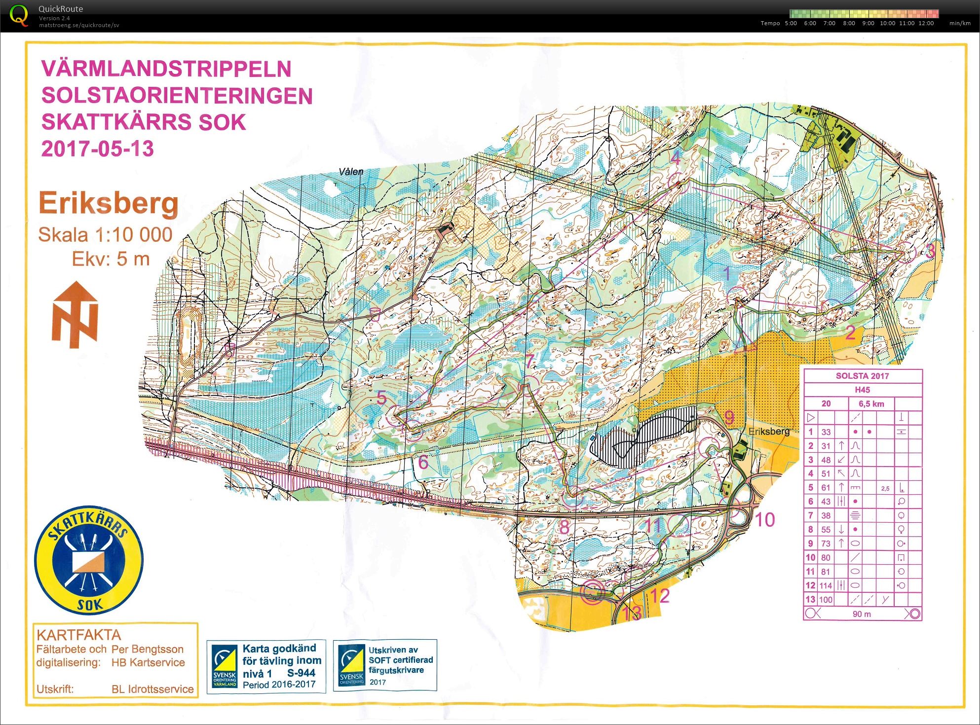 Solstaorienteringen (2017-05-13)