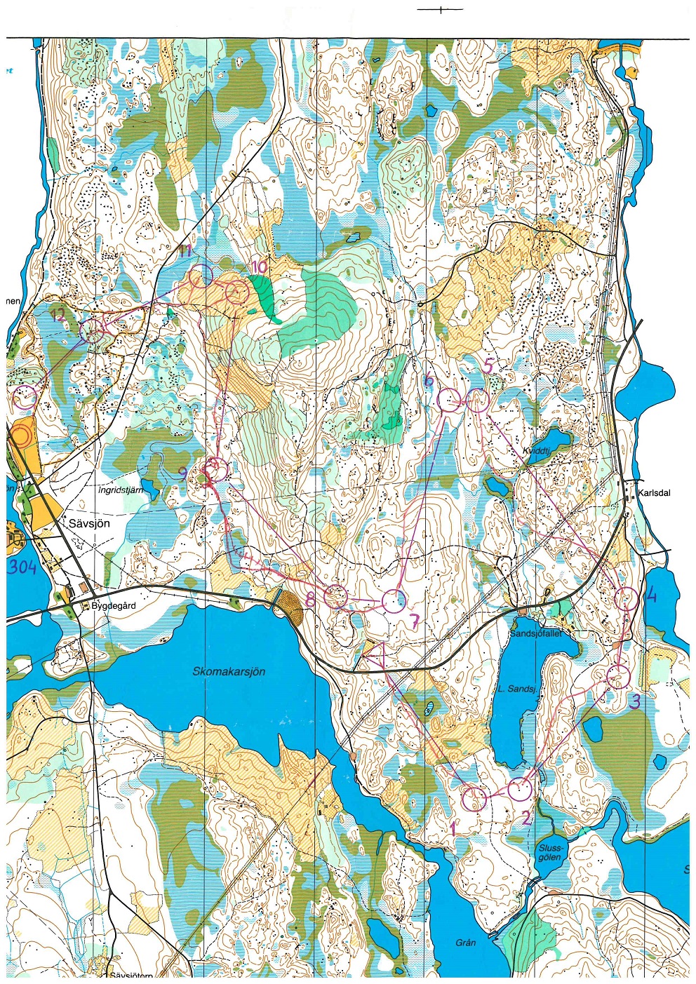 Hällefors 3-dagars, etapp 3 (13.07.1988)