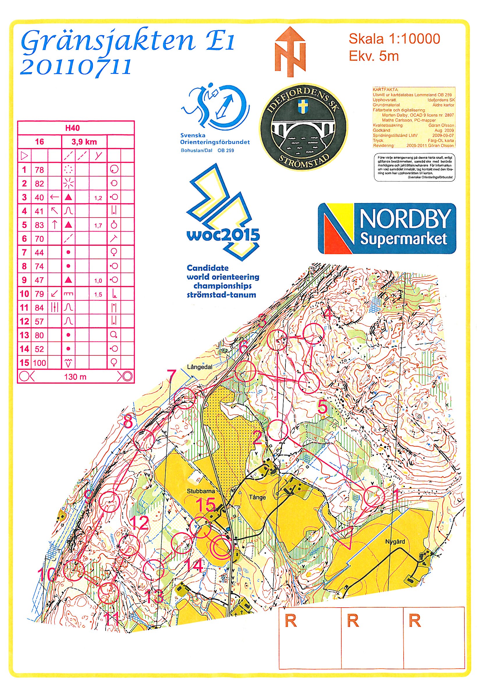 Gränsjakten etapp 1 (2011-07-11)