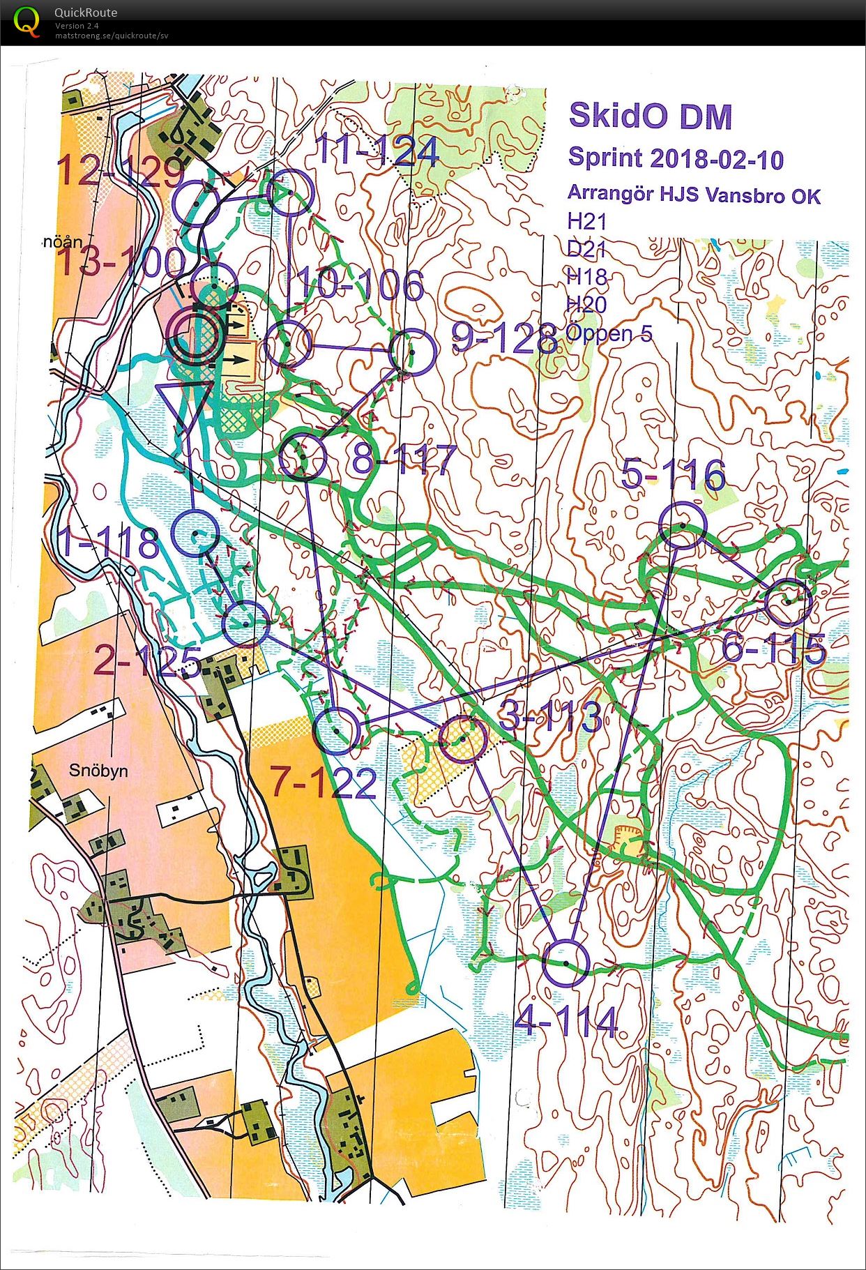 DM sprint Dalarna/Värmland (10.02.2018)