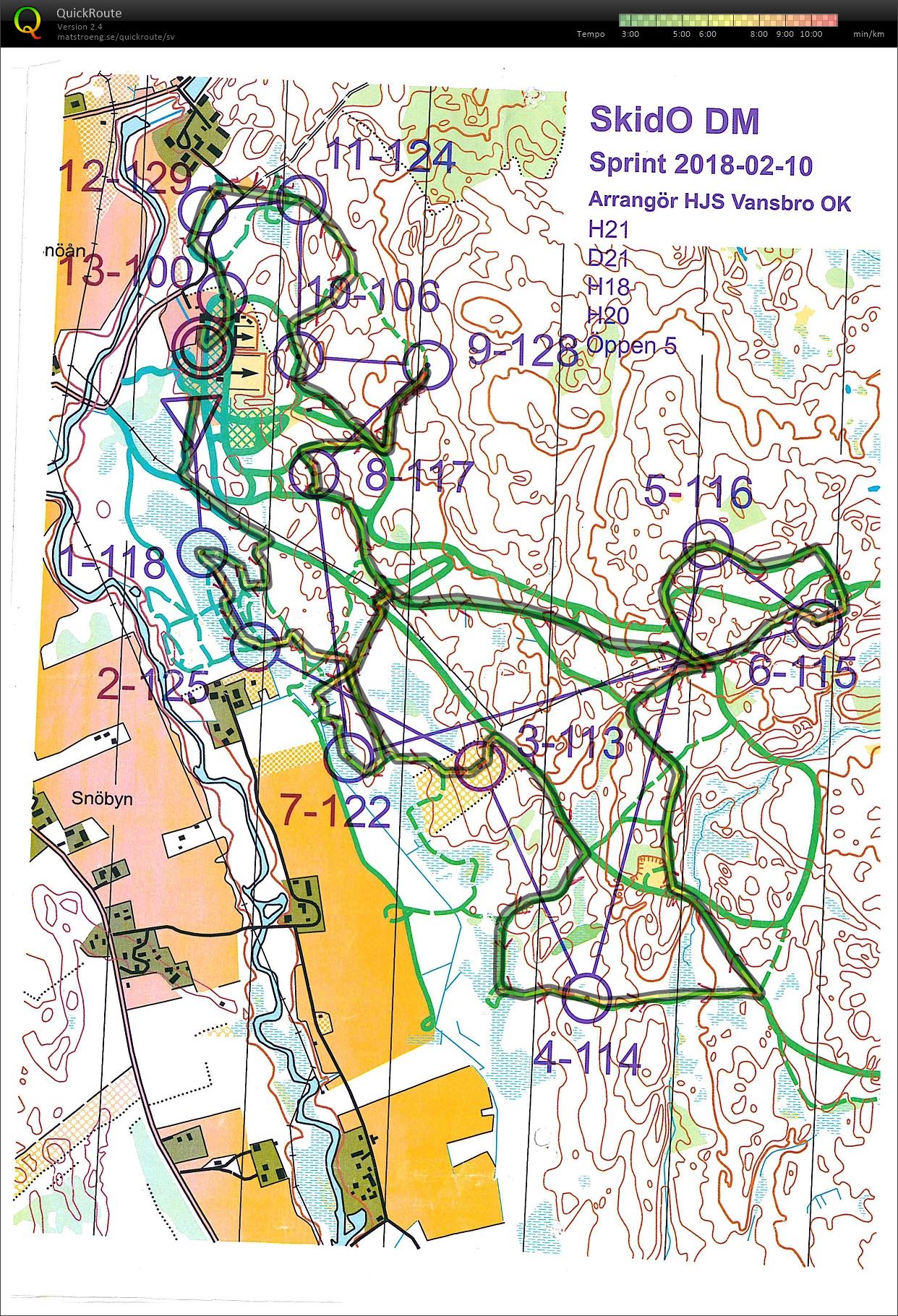 DM sprint Dalarna/Värmland (10-02-2018)