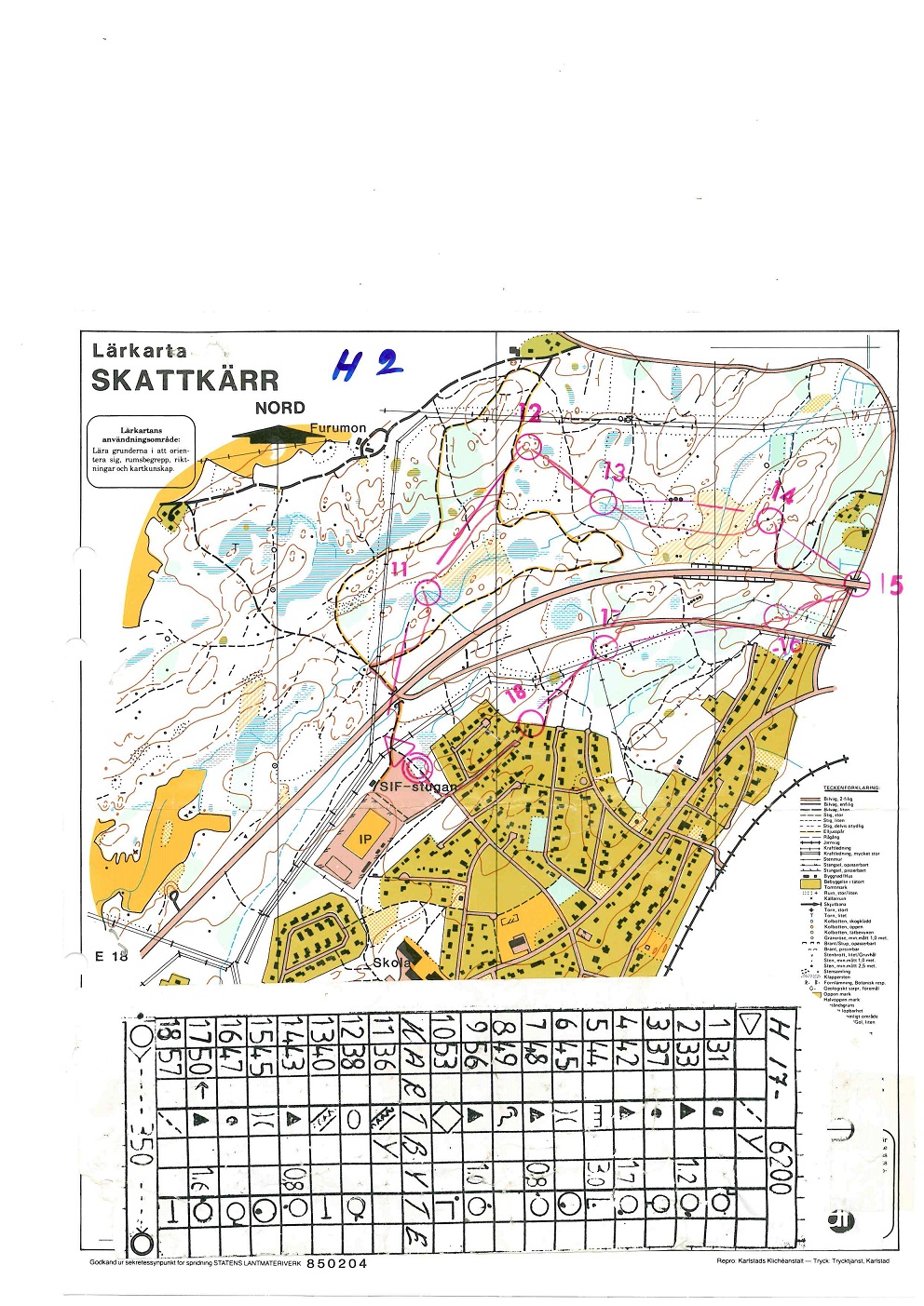 Mejericupen Skattkärr 2 (31/05/1989)