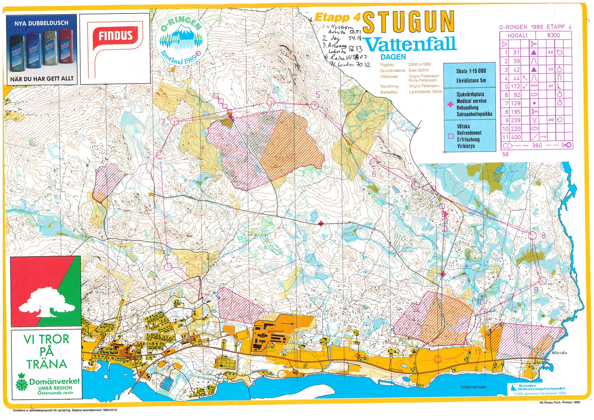 5-dagars i Östersund (1989-07-20)