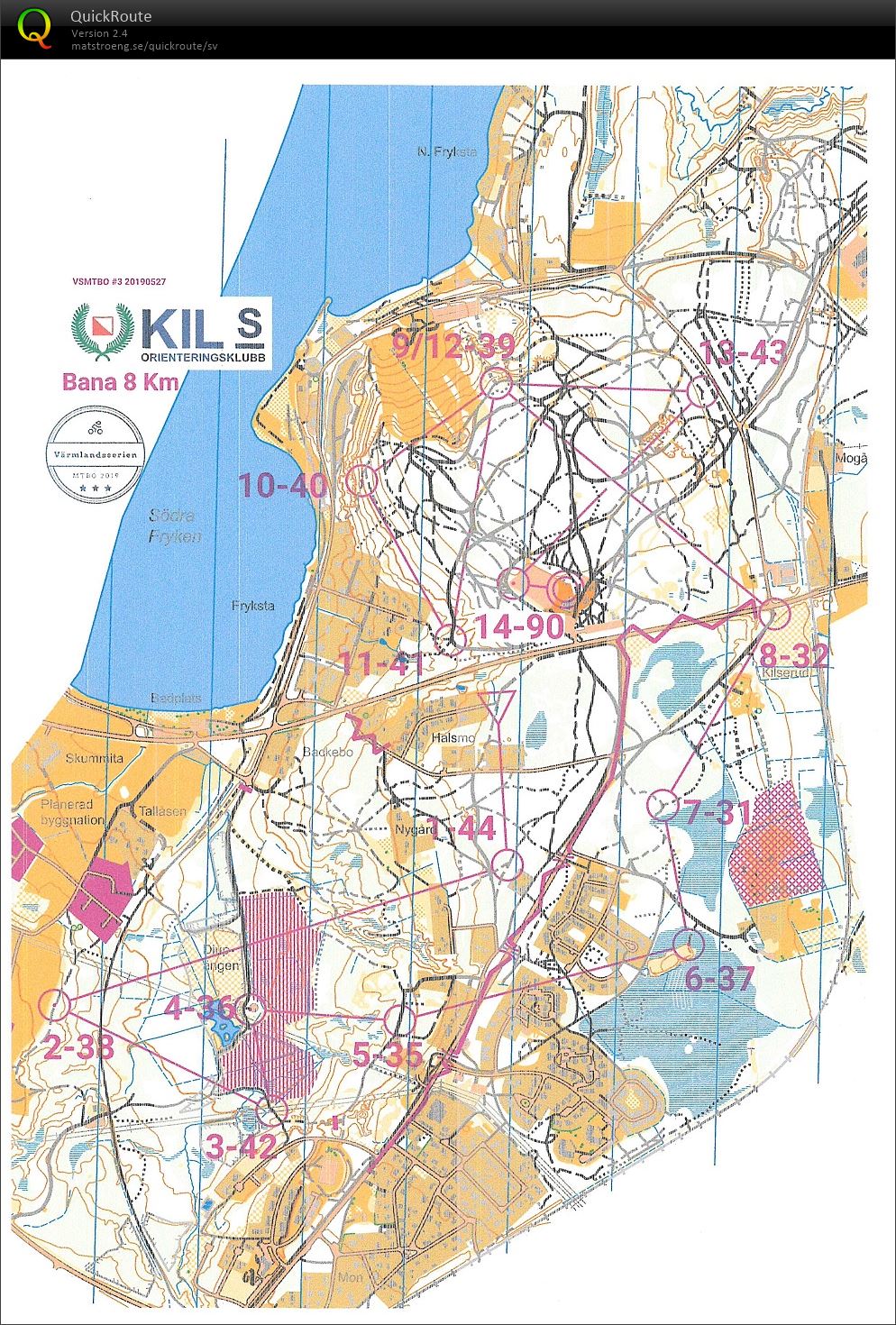 Värmlandsserien MTBO del 3 (2019-05-27)