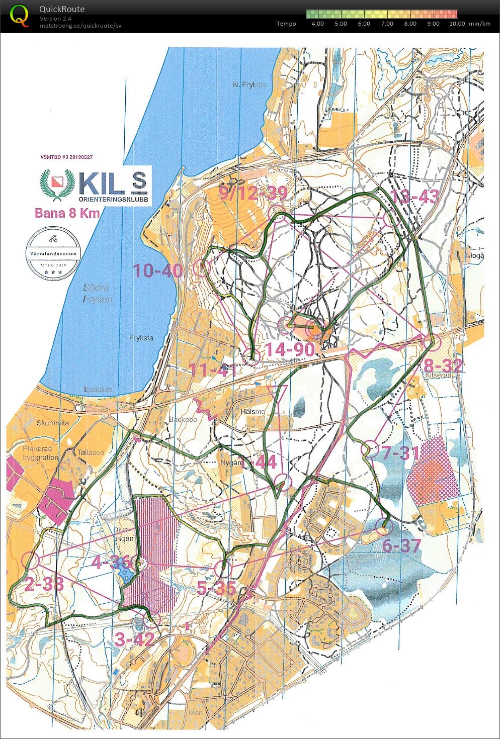 Värmlandsserien MTBO del 3 (27/05/2019)