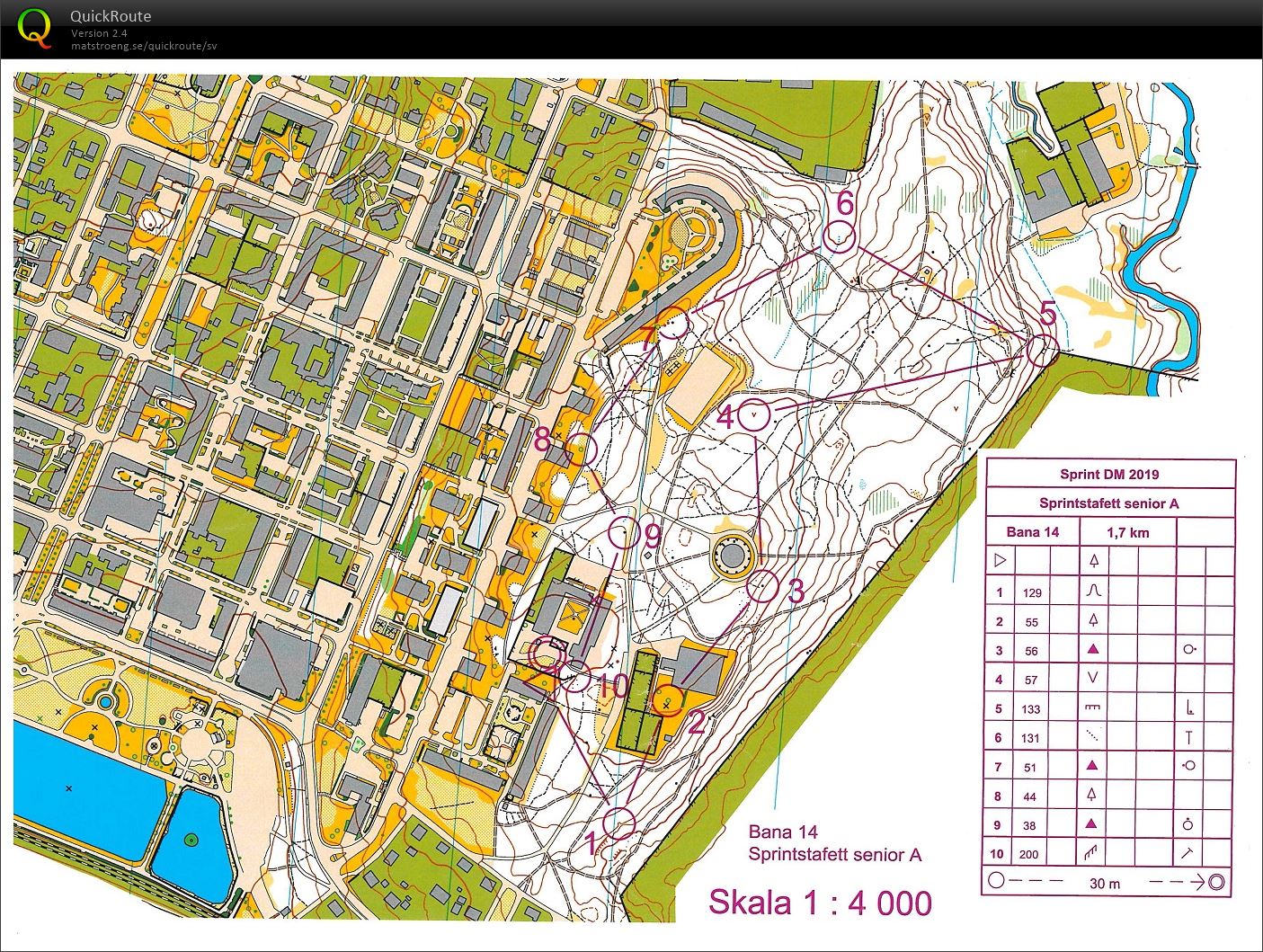 Sprintstafett sträcka 1 (2019-06-06)