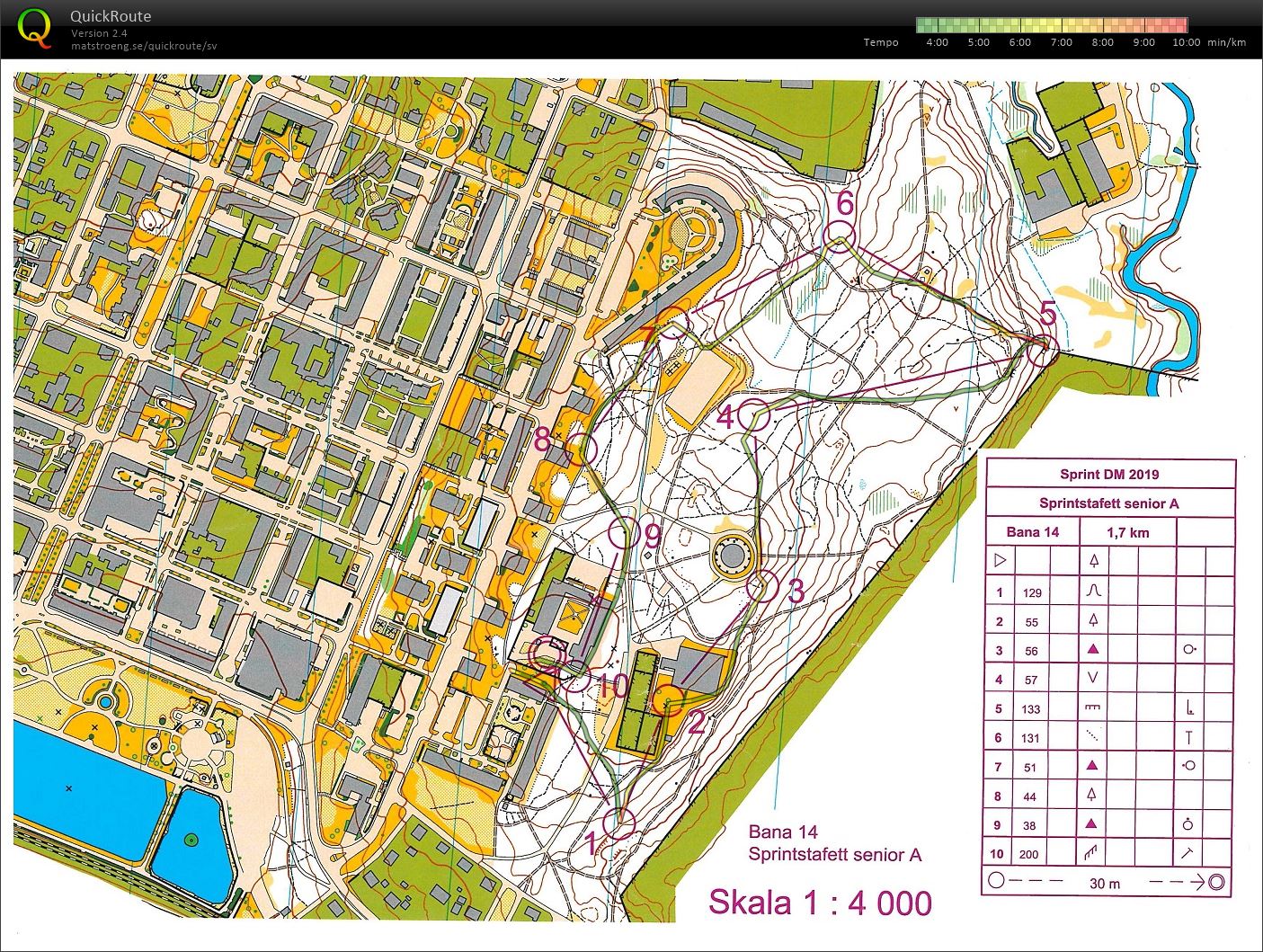 Sprintstafett sträcka 1 (2019-06-06)