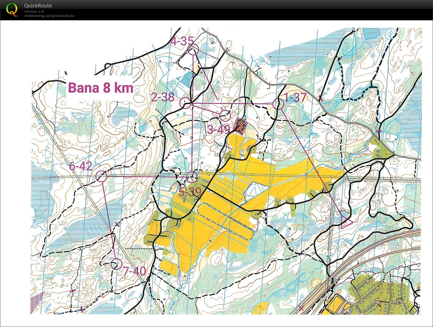 Värmlandsserien MTBO deltävling 4 del 1 (10-06-2019)