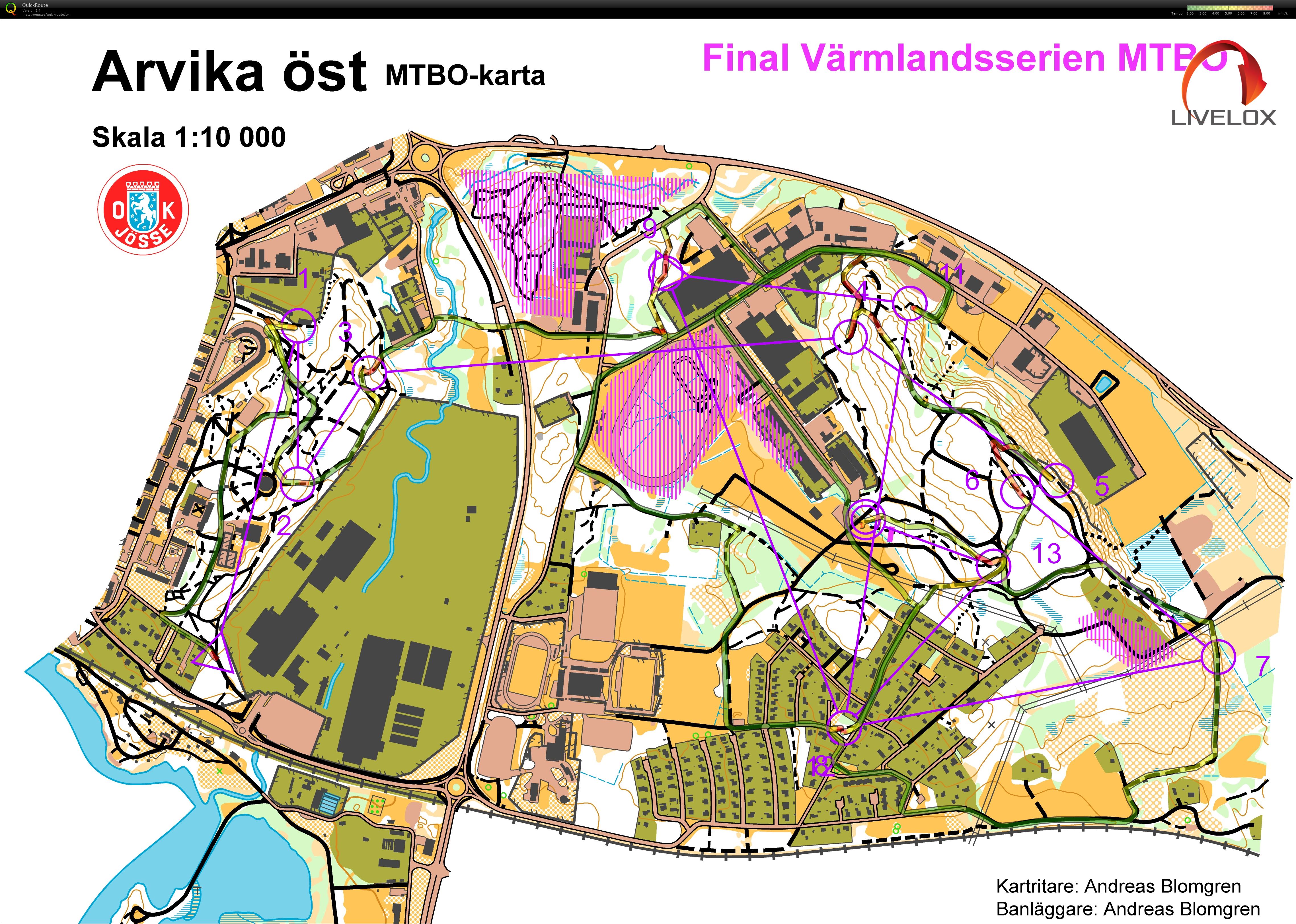 Final Värmlandsserien MTBO (02.09.2019)