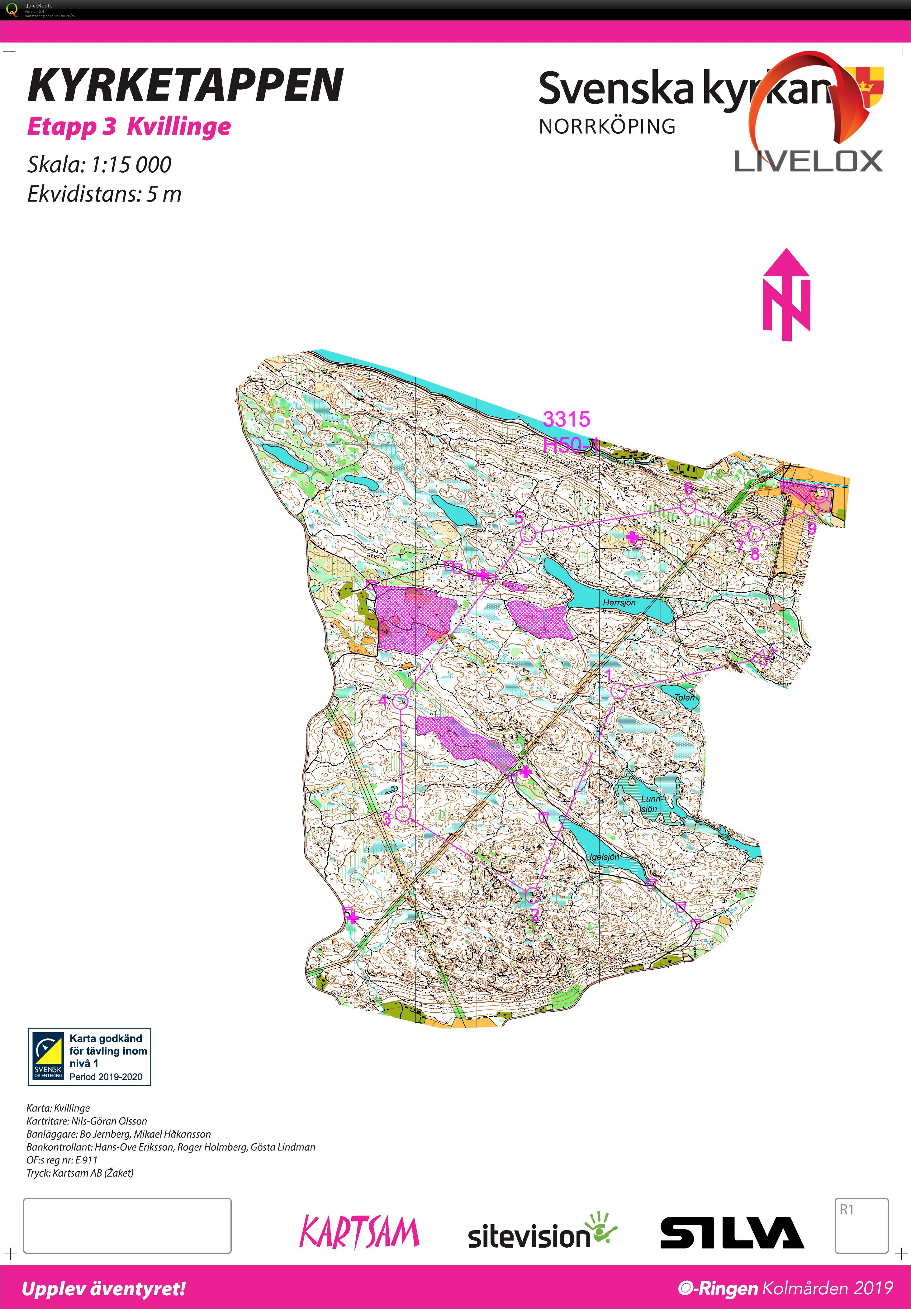 O-Ringen Kolmården etapp 3 (25/07/2019)