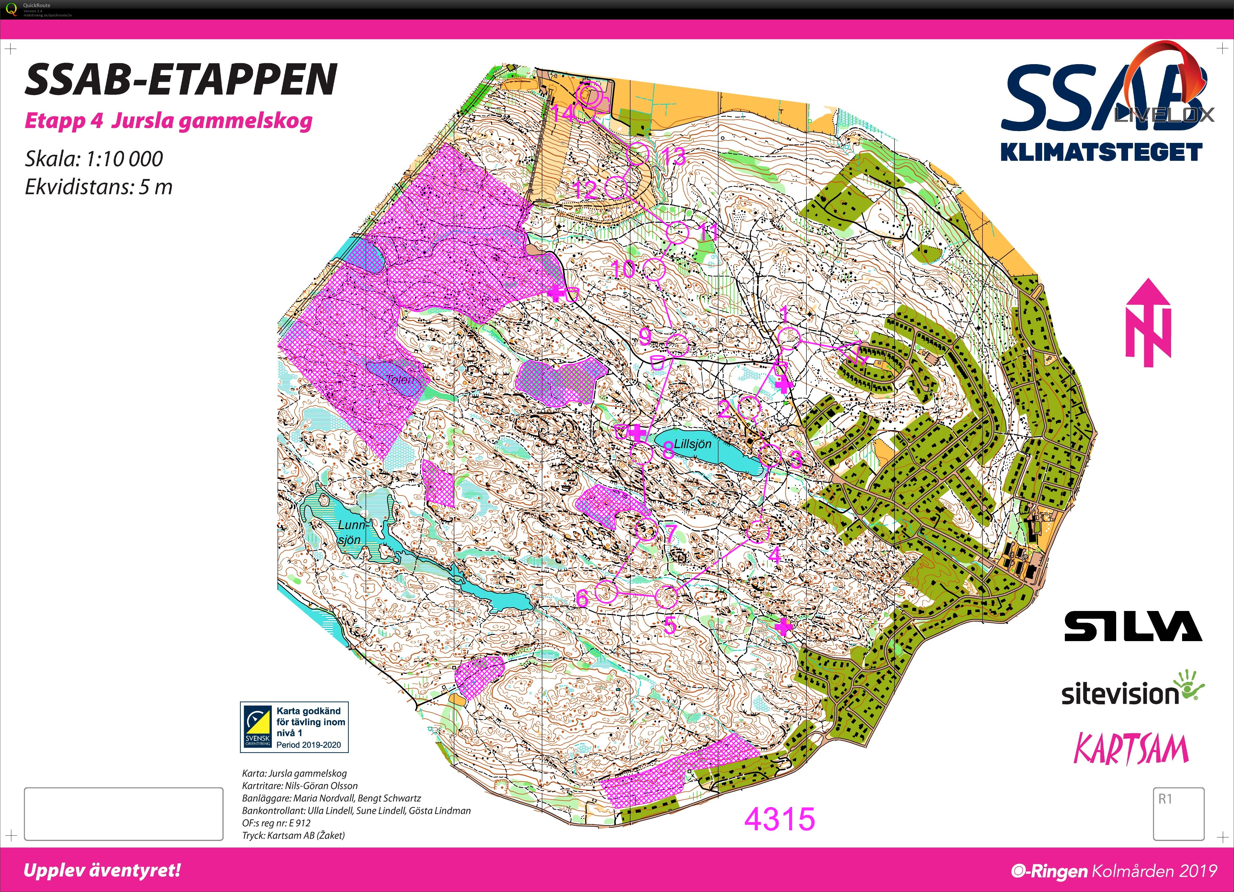 O-Ringen Kolmården etapp 4 (26-07-2019)