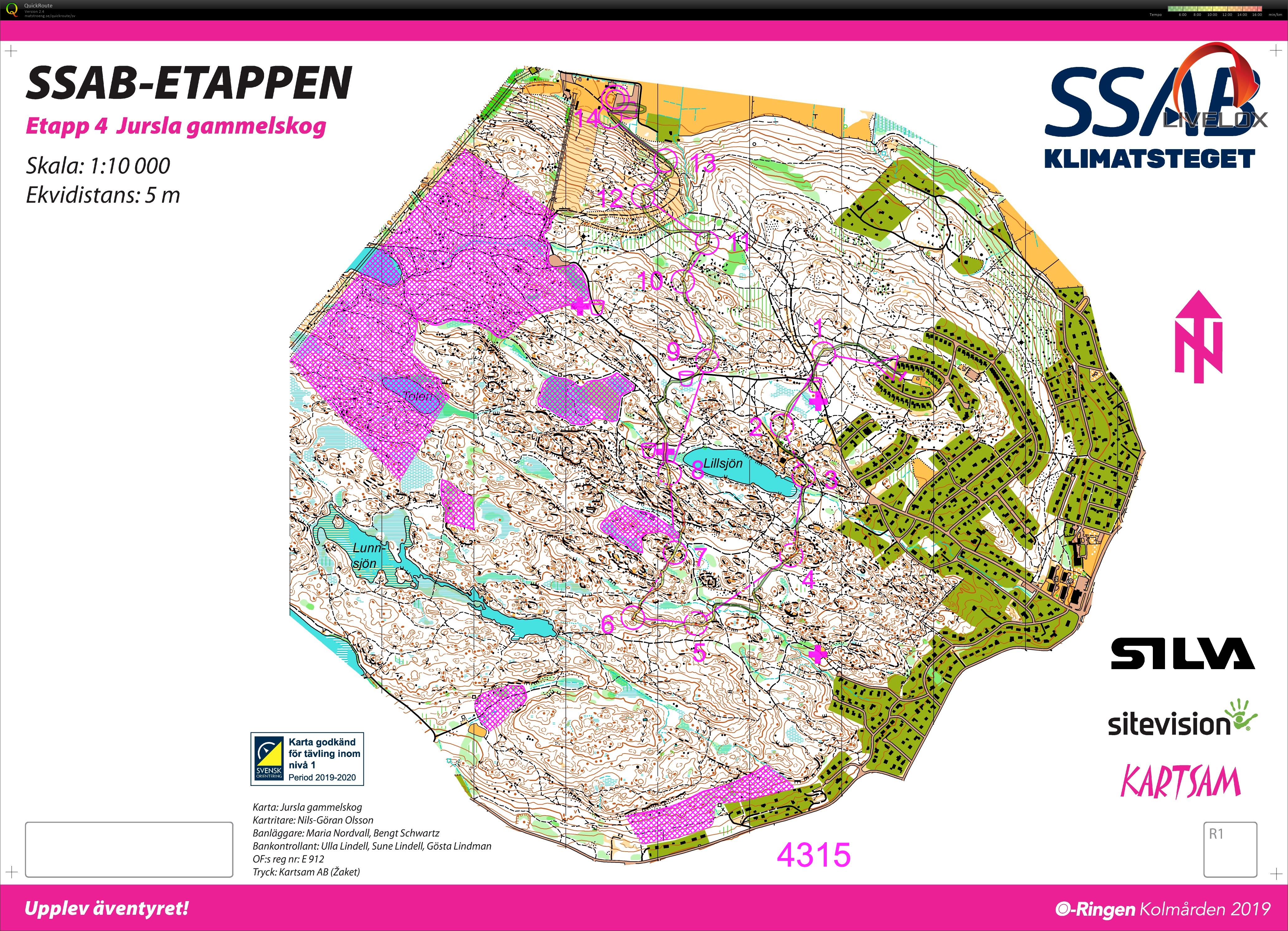 O-Ringen Kolmården etapp 4 (26/07/2019)