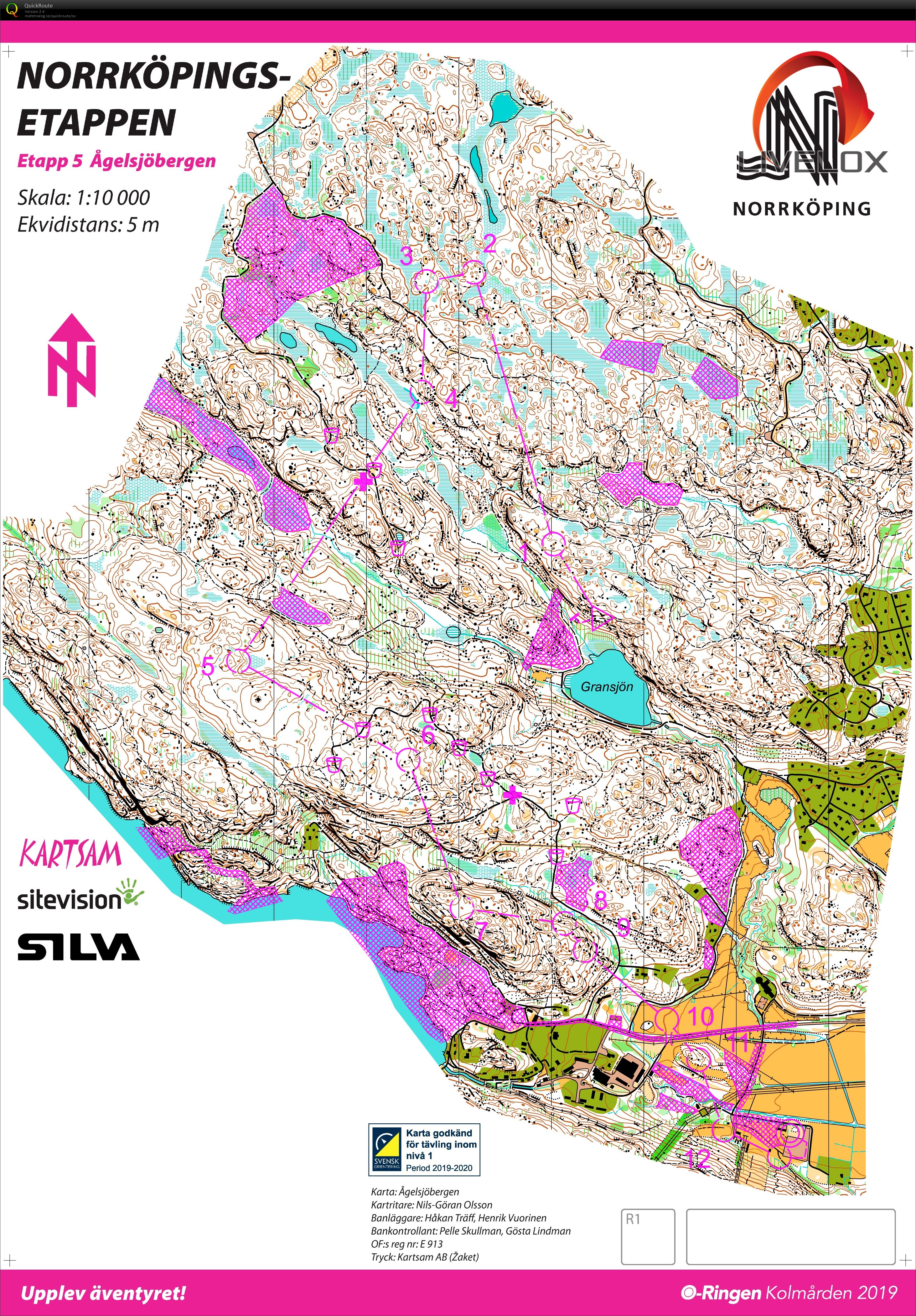 O-Ringen Kolmården etapp 5 (27/07/2019)