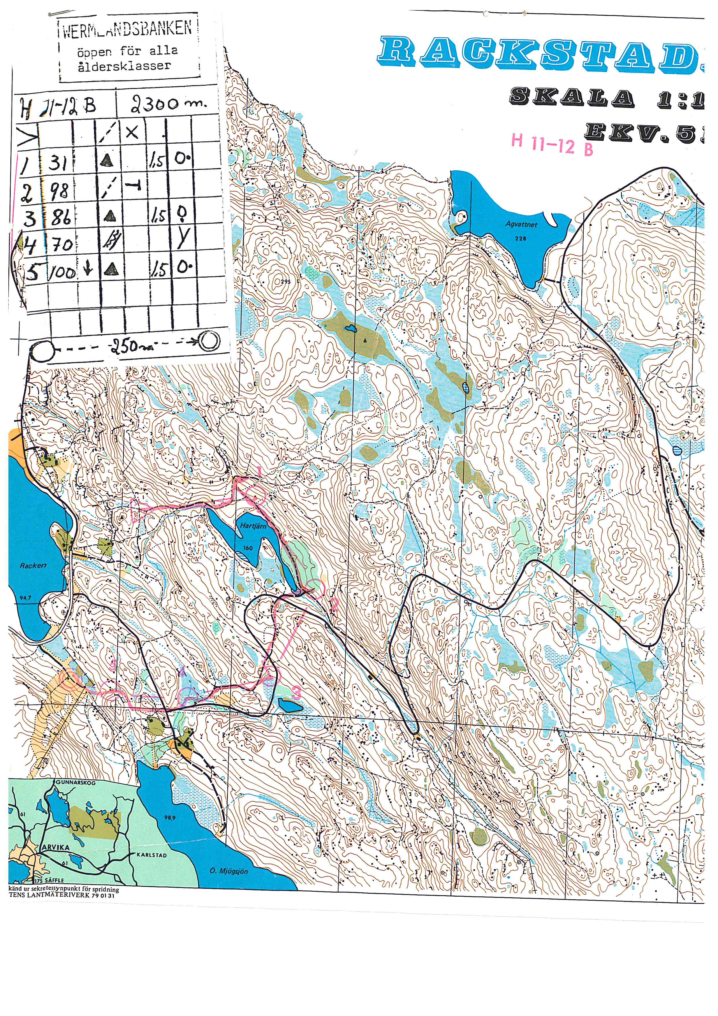 Jösseorienteringen (20-09-1981)